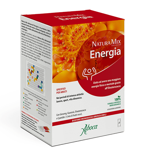 integratore energetico in bustine orosolubili
