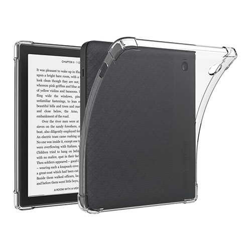 custodia trasparente per Kobo Libra 2